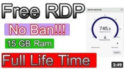 How to Create Free USA RDP || Free RDP windows || Remote Desktop connection