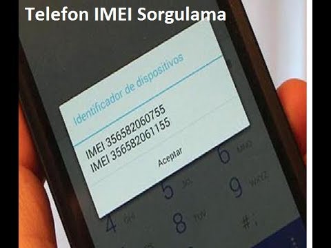 Video: Android tabletimde IMEI numarasını nasıl bulurum?