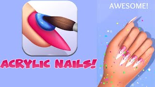 NOOB vs PRO vs HACKER vs GOD - Acrylic Nails screenshot 4