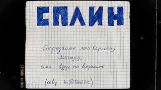 СПЛИН - Передайте это Карлсену Магнусу, если  вдруг его встретите. (cover by @OmelVic)