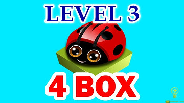 Sokoban Garden 3D Level 3 ( 4 Box ) - Best Solution