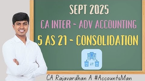 Q5 Consolidation | September 2025 Advanced Accounting Solutions | CA Intermediate | 