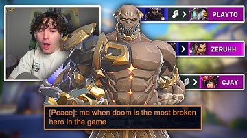 Making This Streamer REGRET Not Banning My Doomfist