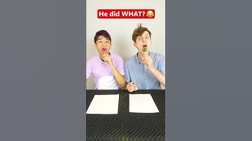 Thumbnail of He did WHAT?! 😂 #shorts