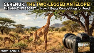 🦌 Gerenuk Secrets: How This Antelope Eats Standing Up