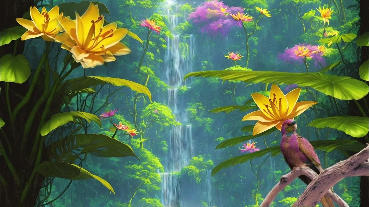Jungle waterfall YouTube