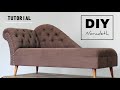 Diy   mueble capiton  chaiselounge  detallado paso a paso