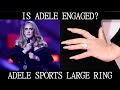 Is Adele engaged to Rich Paul? Adele sported a large ring at the Brit Awards.