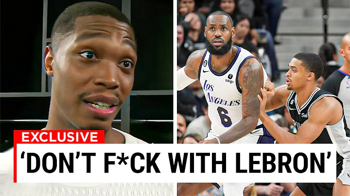 Lonnie Walker REVEALS LeBron James Said THIS..
