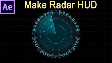 After Effects tutorial - How to make Radar HUD - 105