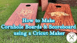 How to Make Cornhole Boards and a Scoreboard