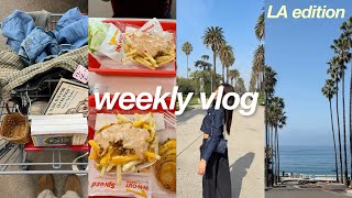 LA VLOG 🇺🇸 getting my license! friends, beach, shop with me, etc.