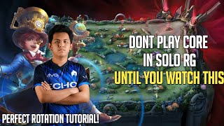 DONT PLAY CORE IN SOLO RG UNTIL YOU WATCH THIS | MOBILE LEGENDS