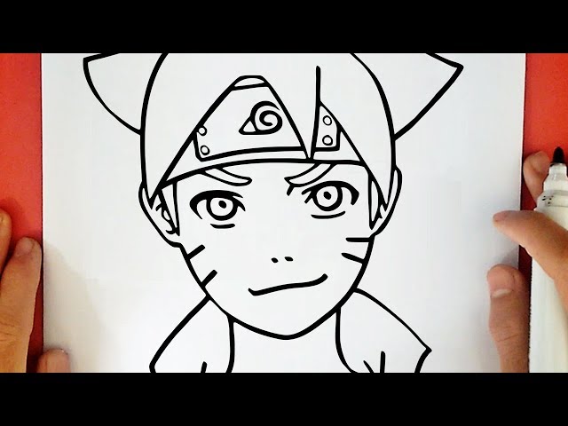 🎨#Boruto .Acabei o Desenho Pessoal!!☺