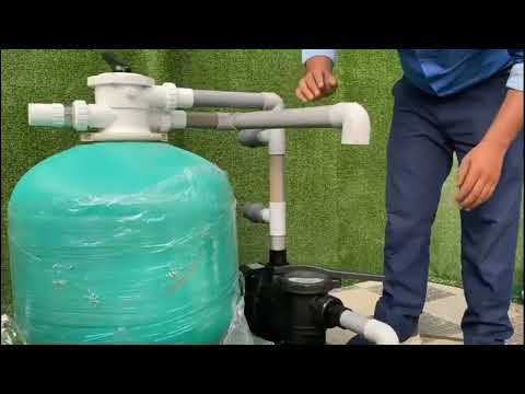 Swimming Pool Filter And Pump Installation in Hindi | Pool Pump