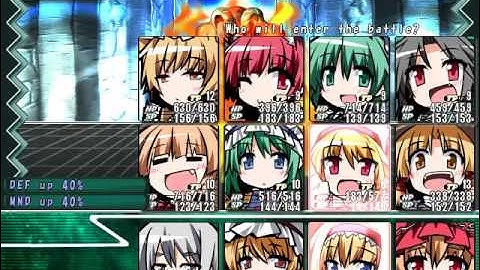 Labyrinth of Touhou Draft Run - vs Ifrit