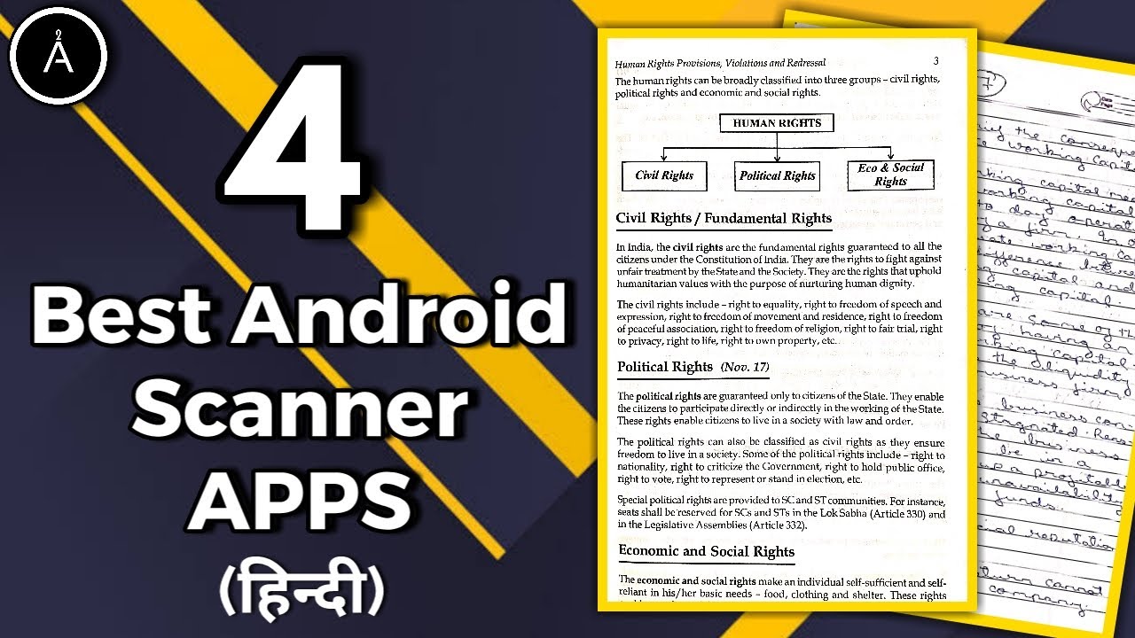 4 Best Document Scanning Apps for Android 2021 About Apps YouTube