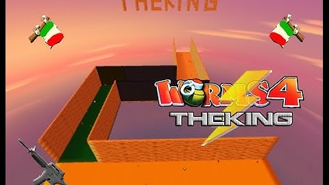 Worms 4 TheKing Fly Maze Map (Official Mod Map)