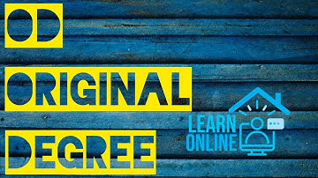 OD | Original Degree | Certificate apply online | Kakatiya university