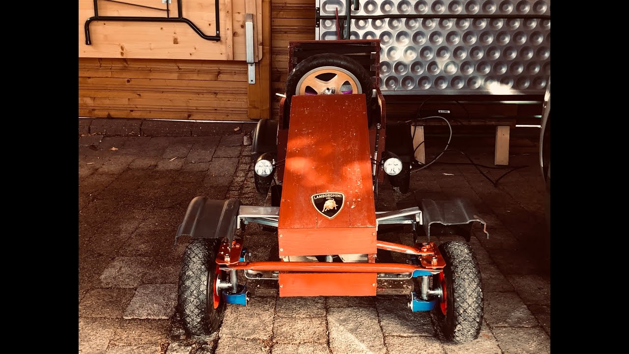 Seifenkiste mit Elektroantrieb