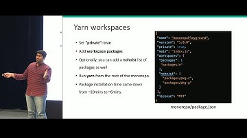Developing in a large monorepo