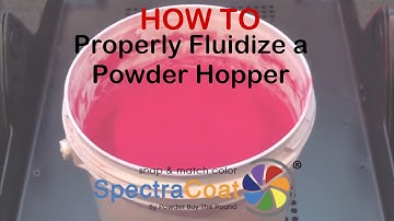 HOW TO:PowderCoat Fluidization of a Fluidizing Powder Hopper | PowderBuyThePound.com