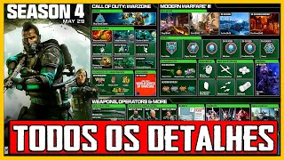 OFICIAL! TODOS OS DETALHES SEASON 4 WARZONE 3 E MODERN WARFARE 3!