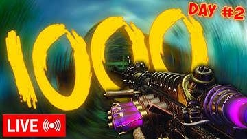 BEATING MY HIGHEST ROUND IN COD ZOMBIES | SHI NO NUMA ROUND 1000 (Day 2)