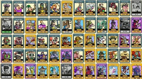 TOWER CONQUEST ALL LEVELS 100 MAXED!