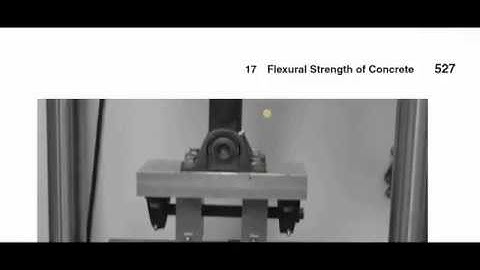 8- ASTM C78—Flexural Strength of Concrete