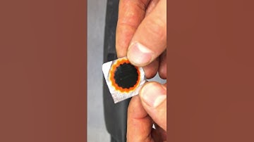 Correctly patching your bike tube - This is not glue! #cyclingtips #puncturerepair