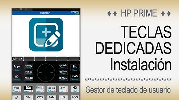 App Teclas Dedicadas - Hp Prime | Instalación