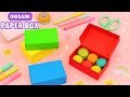 DIY Origami Paper Box | How to make a paper gift box