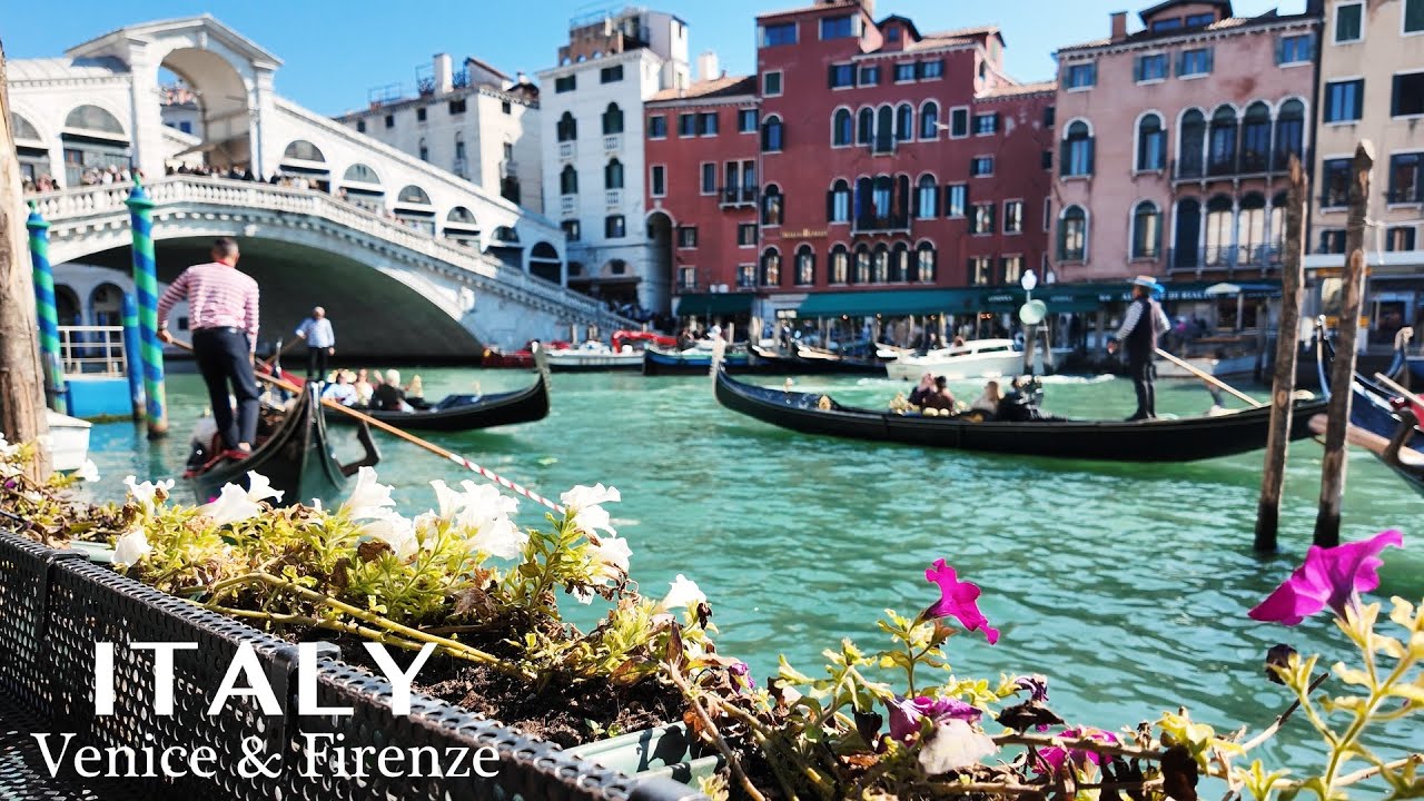3泊4日イタリア旅🇮🇹｜まさかのストライキ発生...｜ヴェネツィア「水の都」を巡る｜フィレンツェにて美術堪能｜ピサの斜塔｜絶品イタリアン🤤