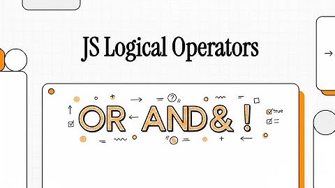 &&, ||, ! - How to use logical operators correctly in JavaScript