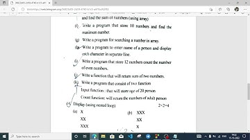 Class 10 Computer Science Jorhat District Solved Paper Part 2