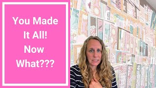 4 Ideas on What to Do With All of Your Handmade Crafts - Help Clear Out Your Craft Space