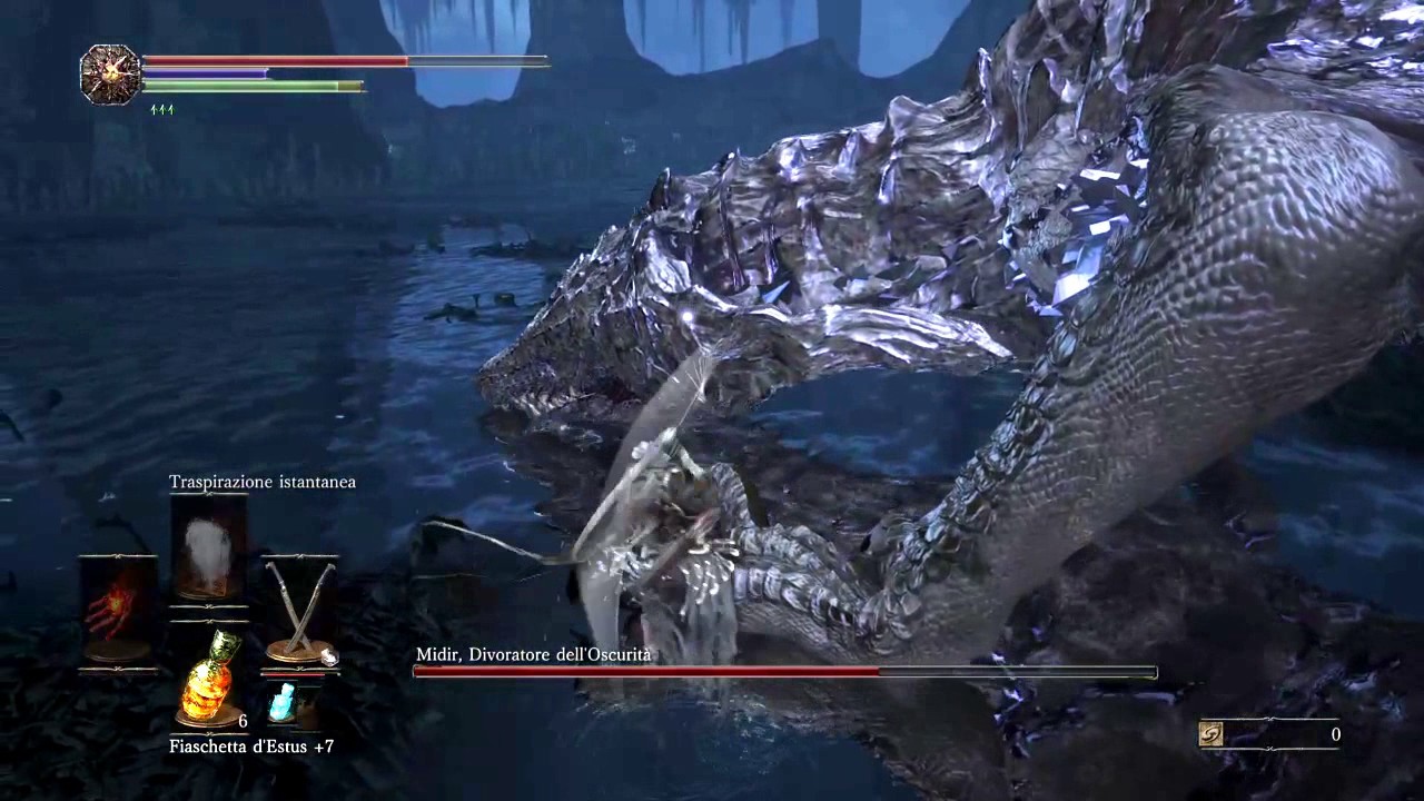 Greatest boss fight in Dark Souls series: Midir, The Devourer of Darkness (Solo Dex Build!!)