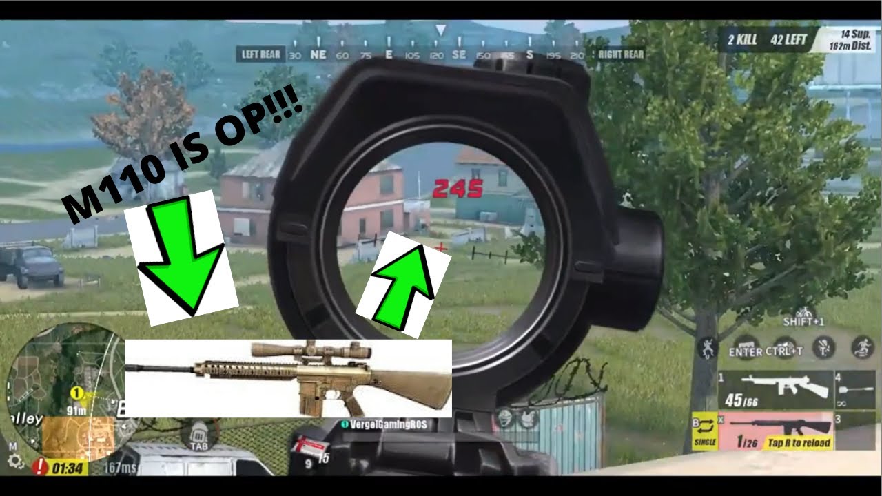 M110 = OP (ROS Gameplay)