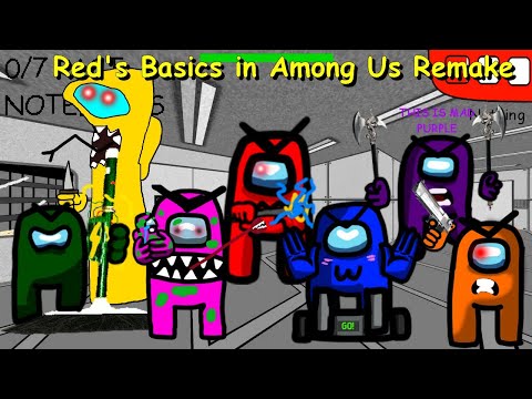 Red Baldi's Basics In Among Mod 2021 APK for Android Download