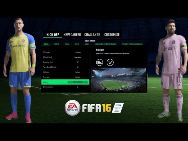 Como fazer para Baixar o Novo FC24 mod FIFA 16 Realista no Celular, JOGO:   By Canal de futebol