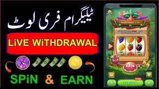 fruit lucky telegram | lucky fruit spin real or fake | lucky fruit spin withdrawal | #freeearning  screenshot 1