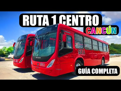 🚍 TRANSPORTE en CANCÚN | ¿Cómo llegar al centro? | Central de Autobuses ...