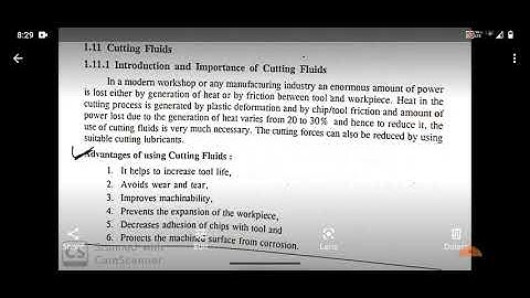 cutting fluids introduction and properties , types