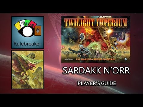 Sardakk N'Orr Player's Guide - Twilight Imperium 4th Edition