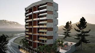 Projeto Edifício Residencial, por Amanda Basílio Arquitetura.