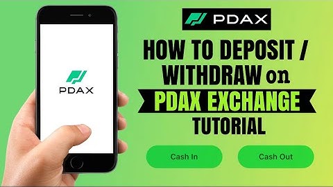 How to DEPOSIT or WITHDRAW on PDAX Exchange | Bitcoin and Crypto App Tutorial