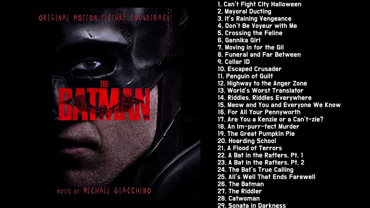 The Batman OST (Original Motion Picture Soundtrack) | Full album