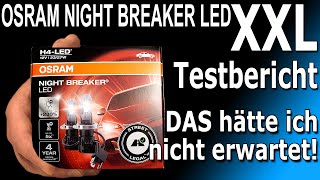 ? OSRAM Night Breaker LED XXL Testbericht | Vergleichstest Helligkeit Lux & dB Messung Info Flackern