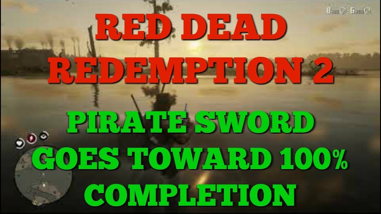 RDR2 Getting the Pirate Sword